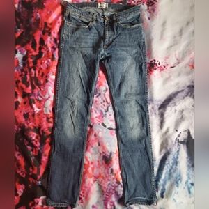 Classic Men’s Slim Straight Blue Jeans